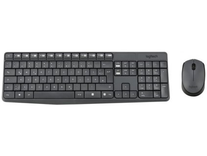 bezdrátový set Logitech Wireless Desktop MK235,CZ/SK