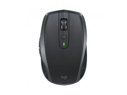 Logitech MX Anywhere 2S/Cestovní/Laserová/Pro praváky/4 000DPI/Bezdrátová USB + Bluetooth/Černá