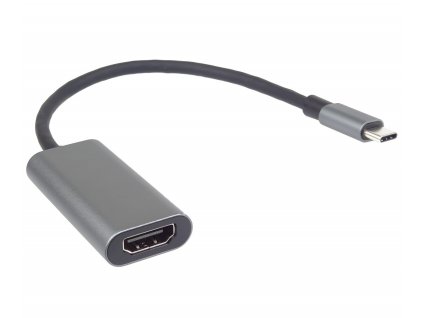 Převodník USB-C na HDMI 4K a FULL HD 1080p, kovové pouzdro