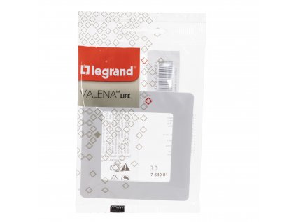 LEGRAND Rámeček VALENA LIFE 754001 jednonásobný bílá