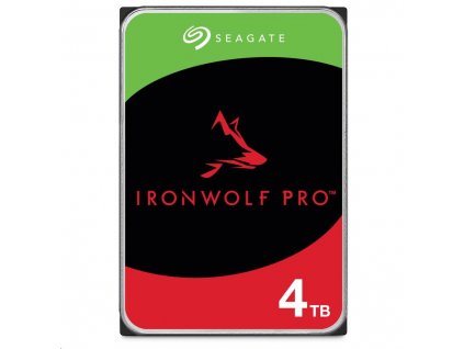 SEAGATE HDD 4TB IRONWOLF PRO (NAS), 3.5", SATAIII, 7200 RPM, Cache 256MB