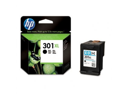 HP 301XL Black Ink Cart, 8 ml, CH563EE (480 pages)