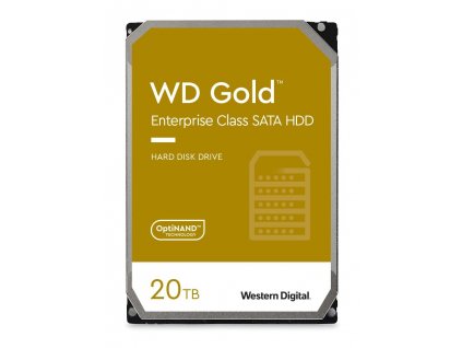 WD Gold Enterprise/20TB/HDD/3.5''/SATA/7200 RPM/5R