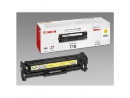 Toner Canon CRG-718Y žlutý (2900str./5%)