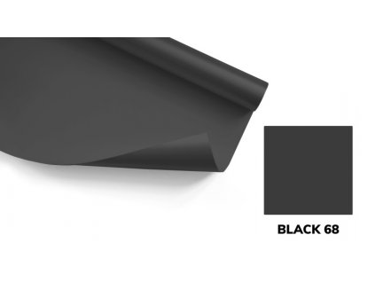 Fotopozadí FOMEI 2,72x11m BLACK černá, papírová role