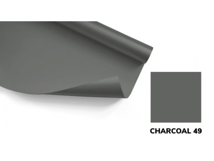 Fotopozadí FOMEI 2,72x11m CHARCOAL tmavě šedá, papírová role