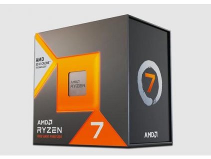 AMD cpu Ryzen 7 7800X3D AM5 Box (bez chladiče, 4.2GHz / 5.0GHz, 8+96MB cache, 120W, 8x jádro, 16x vlákno, grafika), Zen4 Raphael