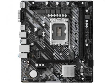 ASROCK H610M-HDV/M.2 R2.0 (intel 1700, 2xDDR4 3200MHz, 4xSATA3, 1x M.2, HDMI+DPort +VGA, 1xGLAN, mATX)