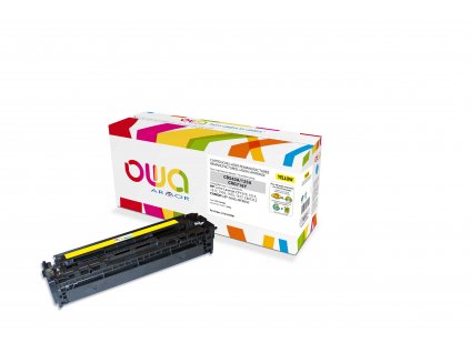 OWA Armor toner kompatibilní s HP CB542A, 1400st, žlutá/yellow