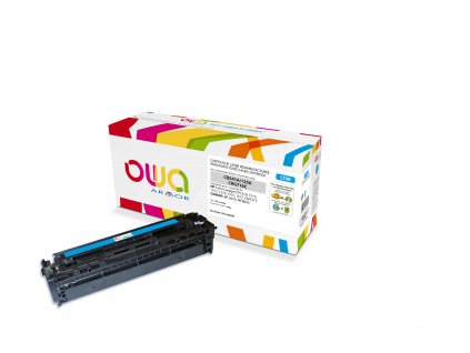 OWA Armor toner kompatibilní s HP CB541A, 1400st, modrá/cyan