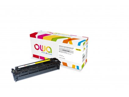 OWA Armor toner kompatibilní s HP CE322A, 1300st, žlutá/yellow