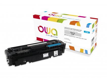 OWA Armor toner kompatibilní s HP CF411A, 2300st, modrá/cyan