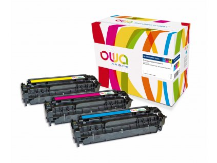 OWA Armor sada kompatibilní s HP CF370AM, 3x2600st, C+M+Y