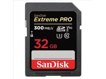 Paměťová karta Sandisk Extreme PRO SDHC UHS-II 32 GB