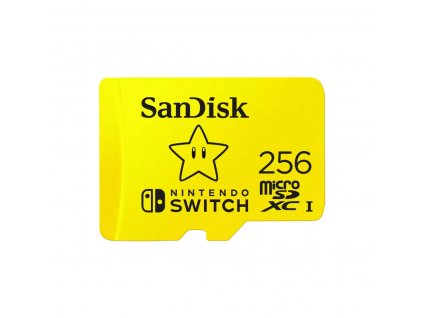 SanDisk Nintendo Switch/micro SDXC/256GB/100MBps/UHS-I U3 / Class 10