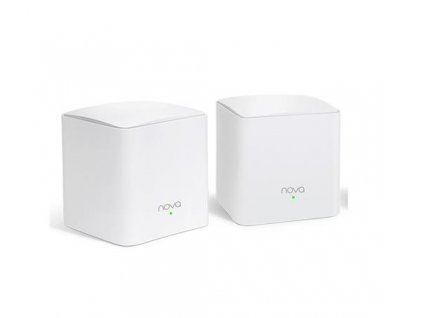 Tenda MW5s (2-pack) - Wireless AC MESH systém 802.11ac/a/b/g/n, 2x GLAN/GWAN, 2x LAN