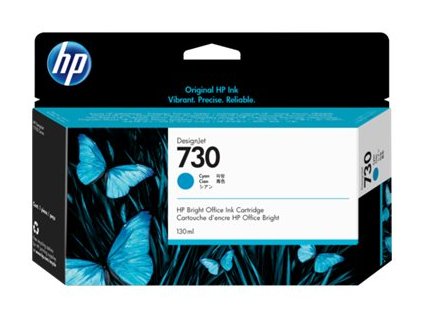 HP 730 130-ml Cyan Ink Crtg