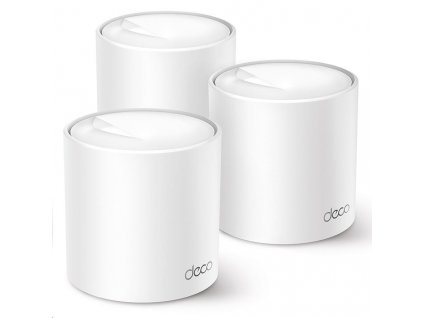 TP-Link Deco X50(3-pack) WiFi6 Mesh (AX3000,2,4GHz/5GHz,3xGbELAN/WAN)