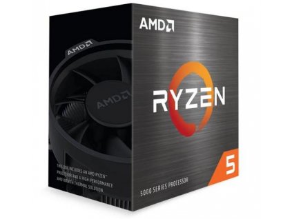 AMD cpu Ryzen 5 5600G AM4 Box (s chladičem, 3.9GHz / 4.4GHz, 16MB cache, 65W, 6x jádro, 12x vlákno), s grafikou, Zen3 Cezanne 7nm CPU