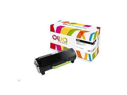 OWA Armor toner pro LEXMARK MS 417, 517, 617, MX 417, 517, 617, 8500 stran, 51B2H00, černá/black