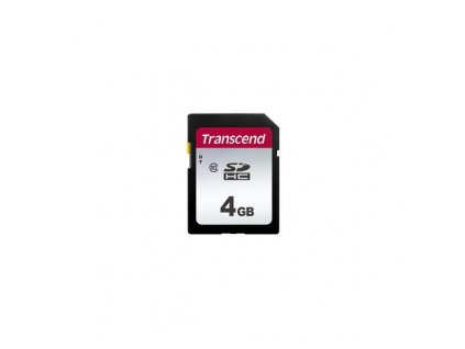 TRANSCEND SDHC karta 4GB 300S, Class 10 (R:20/W:10 MB/s)