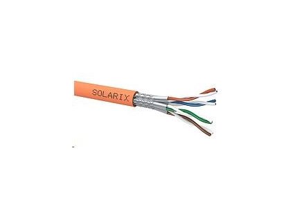 Instalační kabel Solarix SSTP, Cat7, drát, LSOH, cívka 500m SXKD-7-SSTP-LSOH