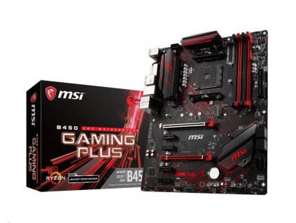 MSI MB Sc AM4 B450 GAMING PLUS MAX, AMD B450, VGA, 4xDDR4