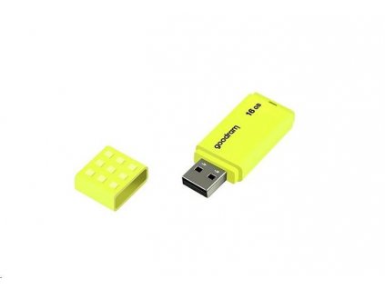 GOODRAM Flash Disk 16GB UME2, USB 2.0, žlutá