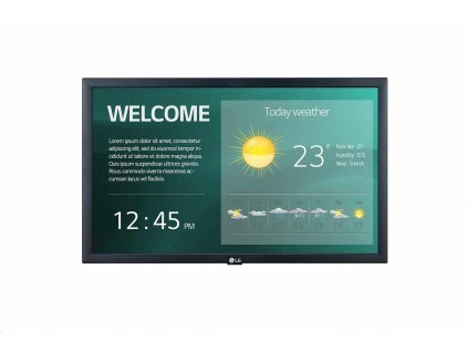 LG 22" signage 22SM3G FHD, 250nit, 16h, WebOS 4.0