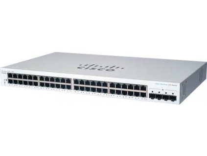 Cisco switch CBS220-48T-4G (48xGbE,4xSFP)