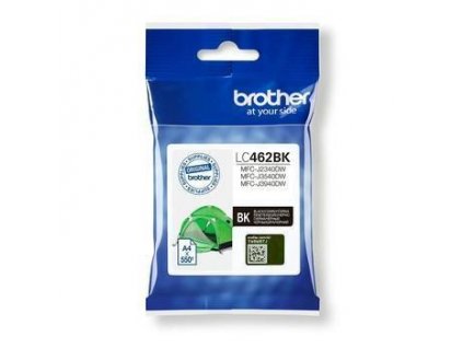 BROTHER INK LC-462BK - black - cca 550stran, pro MFC-J2340 MFC-J3540 MFC-J3940