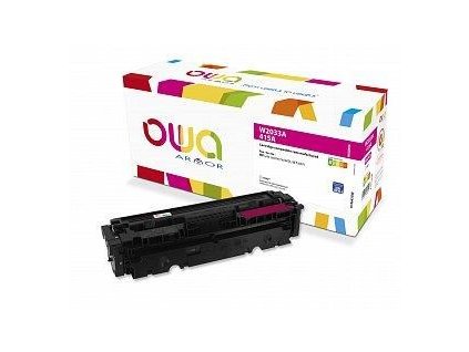 OWA Armor toner pro HP Laserjet M 450, 454, 455, 470, 479, 2100 stran, W2033A, magenta/červená