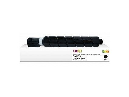 OWA Armor toner pro CANON iR ADVANCE C33xx, 36000 stran, C-EXV49 K, černý/black