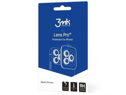 3mk ochrana kamery Lens Protection Pro pro Apple iPhone 15 Pro Max, Dark Gold