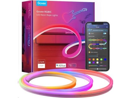 Govee Neon SMART ohebný LED pásek - RGBIC - 2m