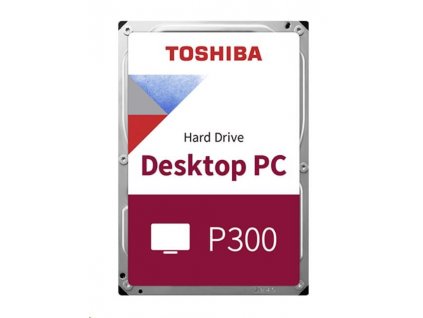 TOSHIBA HDD P300 Desktop PC (CMR) 1TB, SATA III, 7200 rpm, 64MB cache, 3,5", BULK