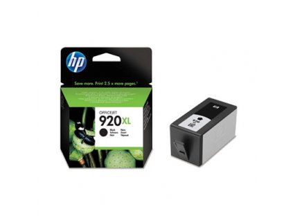 HP 920XL Black Ink Cart, 49 ml, CD975AE