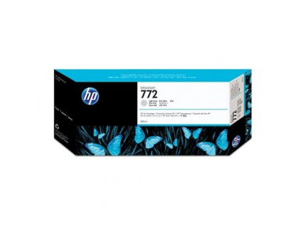 HP 772 Light Grey DJ Ink Cart, 300 ml, CN634A