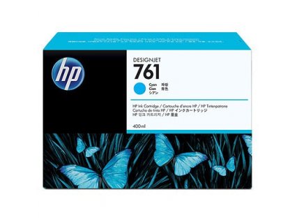 HP 761 Cyan DJ Ink Cart, 400 ml, CM994A