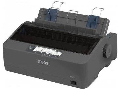 EPSON tiskárna jehličková LX-350, A4, 9 jehel, 347 zn/s, 1+4 kopii, USB 2.0, LPT, RS232