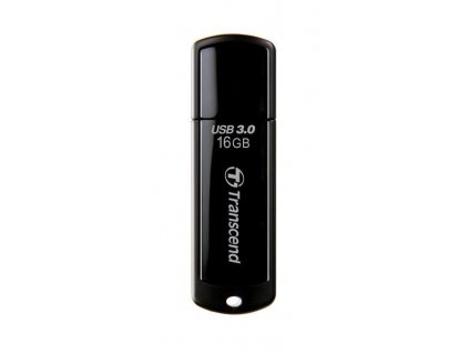 TRANSCEND Flash Disk 16GB JetFlash®700, USB 3.0 (R:75/W:12 MB/s) černá