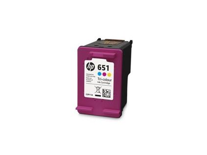 HP 651 Tri-color Original Ink Advantage Cartridge, C2P11AE (300 pages)