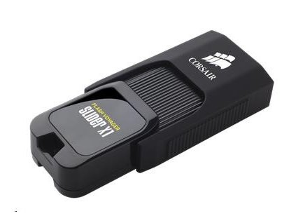 CORSAIR Flash Disk 32GB Voyager Slider X1, USB 3.0, černá