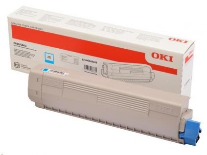 OKI Cyan toner do C833/C843 (10 000 stránek)