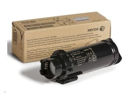 Xerox Black Standard toner cartridge pro Phaser 6510 a WorkCentre 6515, (2,400 Pages) DMO