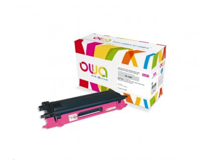 OWA Armor toner pro BROTHER HL 4040, 4050, 4070, 4000 Stran, TN135M, červená/magenta (TN-135M)