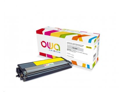 OWA Armor toner pro BROTHER HL 4140,4150,4570 MFC 9460,9465,9970, DCP 9055,9270,6000 Stran,TN328Y,žlutá/yellow (TN-328Y)