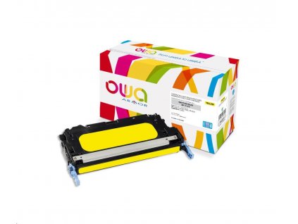 OWA Armor toner pro HP Color Laserjet 3600 CP3505, 8000 Stran, Q6472A JUMBO, žlutá/yellow