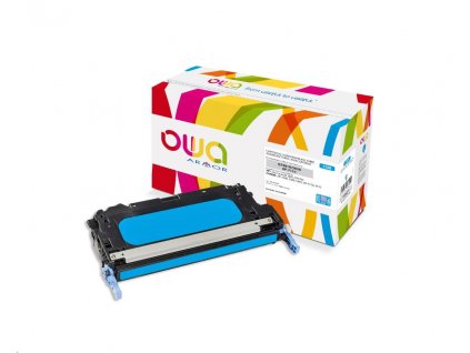 OWA Armor toner pro HP Color Laserjet 3800, 8000 Stran, Q7581A JUMBO, modrá/cyan