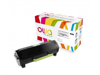 OWA Armor toner pro LEXMARK MX310, 410, 510, 511, 610, 611, 10000 Stran, 60F2H00, černá/black